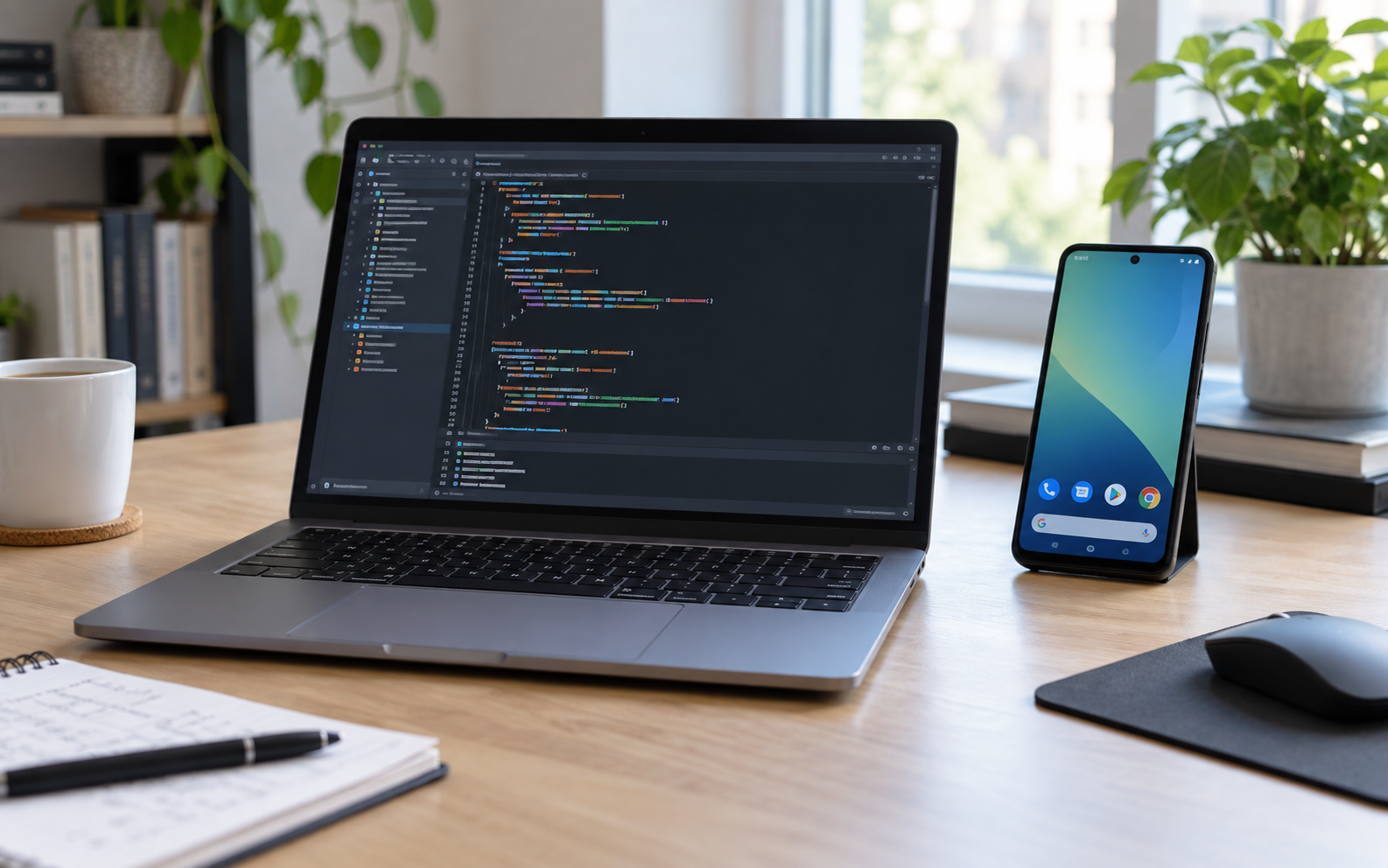 Diagram for Setting Up a Modern Android Development Environment: Studio, SDK, and Emulator