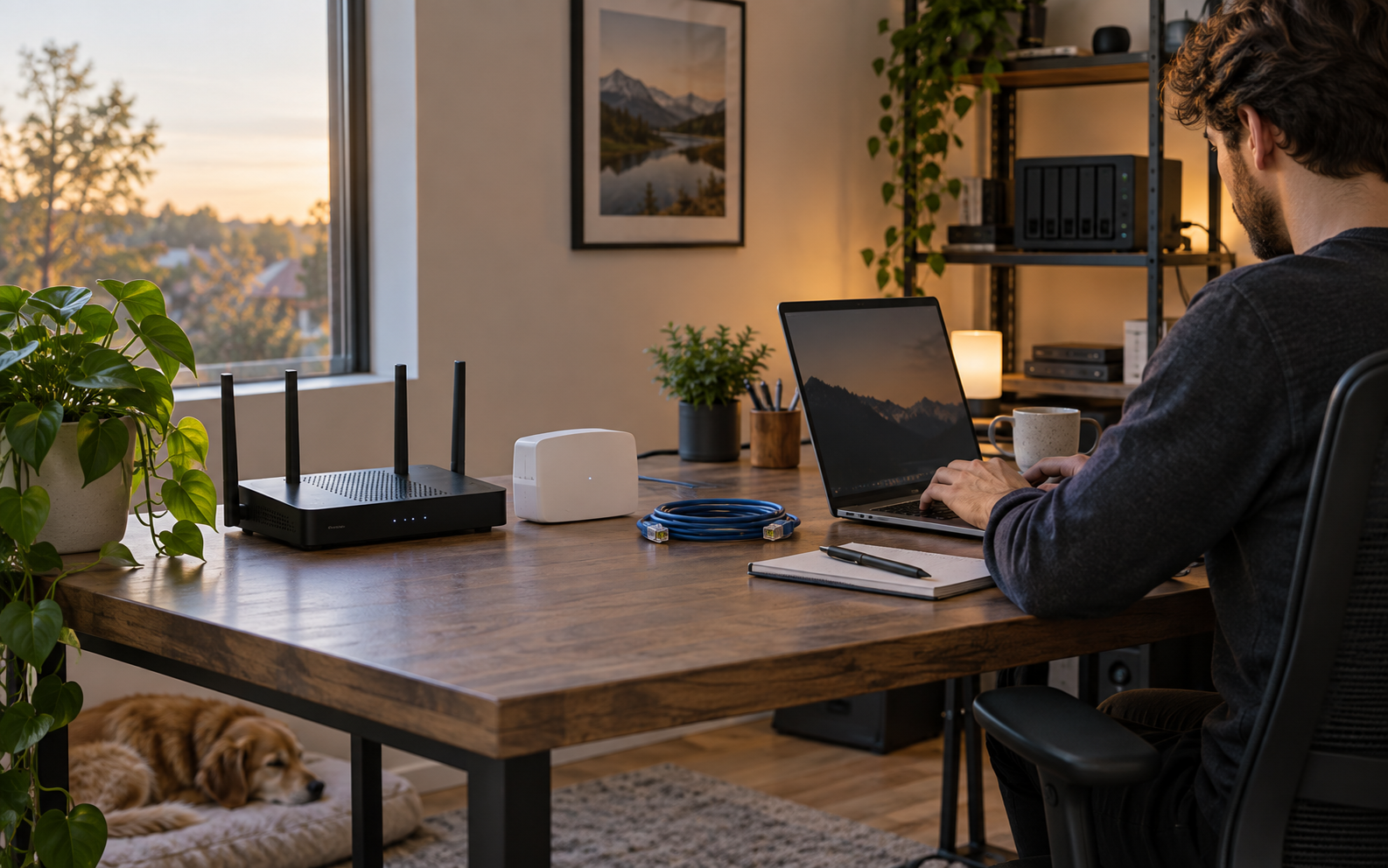 Diagram for Home WiFi for Remote Development